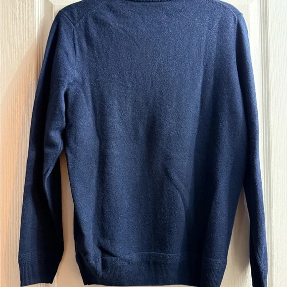 J. Crew Men's Navy Crewneck Sweater